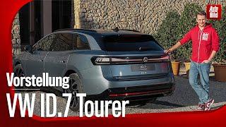 VW ID.7 Tourer 2024  Der erste Elektro-Kombi von VW im Check  Vorstellung mit Jan Götze