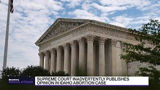 SCOTUS Inadvertently Publishes Opinion on Abortion Case