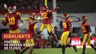 Football - USC 45 Fresno State 17 Highlights 091722