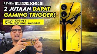 HP Gaming 2 Jutaan Game Trigger Baterai Besar Layar 120 Hz REVIEW nubia Neo 2 5G