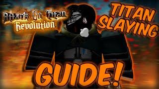 AOT Revolution Best Titan Slaying GUIDE Crawlers & Tips