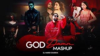 God Damn  Punjabi Medley Mashup  Karan Aujla Badhshah Diljit Shubh & Raftar - DJ HARSH SHARMA