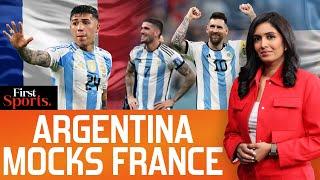 Argentina Spain Face Heat Over Controversial Chants  First Sports With Rupha Ramani