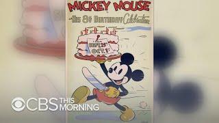Rare Mickey Mouse posters from the 1930s and 40s hit the auction block