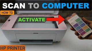 HP Printer Scan To Computer  Laptop  Windows PC.