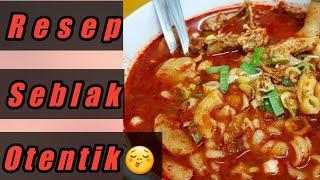 Resep Seblak Jadul Otentik  - Resep Seblak Viral Asli Bandung