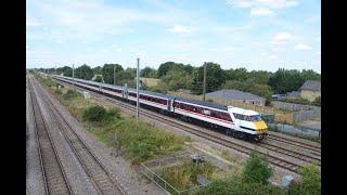 Livery Lovely Jubbly   Trains On The ECML 2022 Part 10   Marholm 4th August 2022