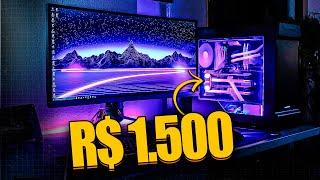 PC GAMER BARATO DE R$1500 QUE RODA TUDO O MELHOR PARA MONTAR HOJE 