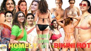 Bengali Midage Lady Swetas Bikini Love  Bengali boudi bikini hot  Traditional vs Bikini look  MB