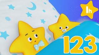 10 Stars In The Bed + More Nursery Rhymes and Kids Songs  Learning ABCs & 123s