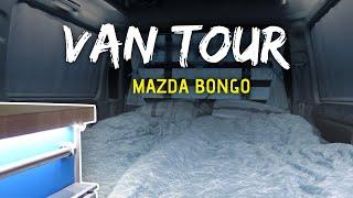 Mazda Bongo Camper Van Tour  3 different LayoutsConversions