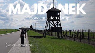 SHOCKING VISIT to MAJDANEK a much forgotten about World War II Nazi Concentration - Poland vlogs