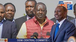 Raila Odingas ODM Issues Terrifying Demands to Ruto Over the Ongoing Anti-Govt Protests