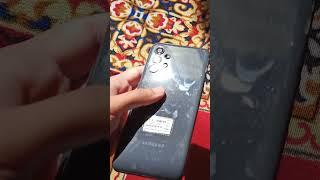 Samsung Galaxy A13 unboxing Black color shorts