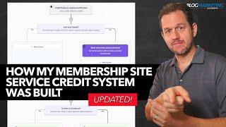 How I Built A Service Credit System For My Membership Site UPDATED