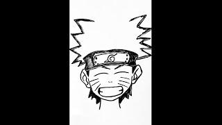 HOW TO DRAW NARUTO UZUMAKI  EASY DRAWING  ANIME DRAWING  FAVOURITE  WHITEBOARD  ARTFULANURAAAG