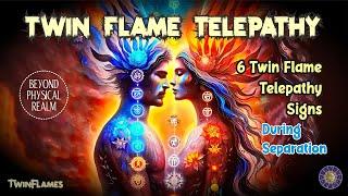 Twin Flame Telepathy Symptoms  6 True Twin Flame Telepathy Signs During Separation ️