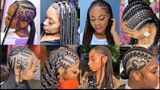 New & Latest Braiding Hair Hairstyles For Black Women  #braidshairstyles