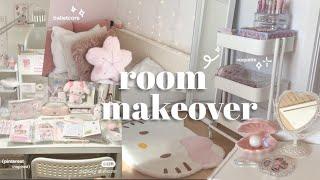 aesthetic room makeover ikea trip + temu haul pinterest inspired coquette