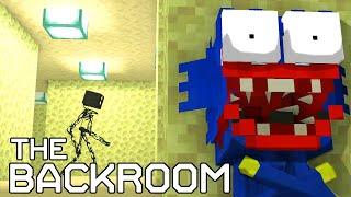 Monster School  BACKROOM ft BABY HUGGY WUGGY - Minecraft Animation