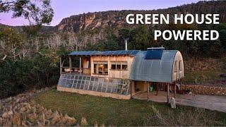 Ingenious Off Grid Home in Tasmania Warmed By A Greenhouse Valleys Hearth Passive Solar Home Tour