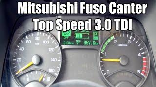Mitsubishi Fuso Canter Top Speed 3.0 TDI 145kmh