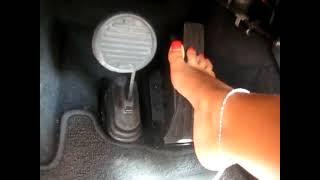 Driving Smart Car Barefoot