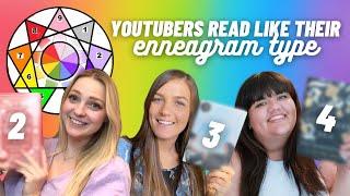 BookTubers Read Like Their Enneagram Type  Type 2 - Type 3 - Type 4