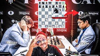 When Praggnanandhaa played the Kings Indian  Abasov vs Pragg  FIDE Candidates 2024