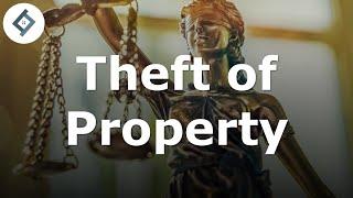 Theft of Property  Criminal Law