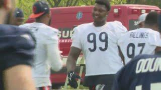 Bears Gervon Dexter cuts late night snacks aims to cut through NFL O-lines next