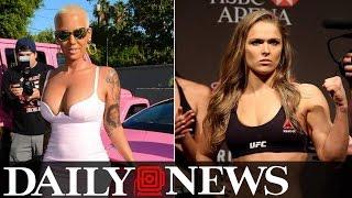 Amber Rose Has ‘Lesbianic Feelings’ for Ronda Rousey