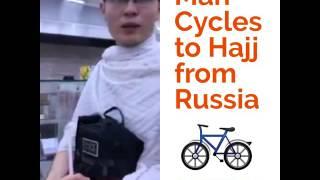 Naik Haji bersepeda 3 bulan dari Rusia TEKS INDO TEKAN TOMBOL TRANSLATE  CC