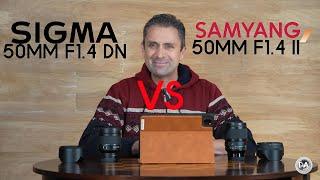 Sigma 50mm F1.4 DN vs Samyang AF 50mm F1.4 II  Do We Have a Winner?