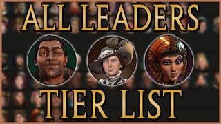 Civilization 6 Leader Tier List 1.0  Every Leader Ranked