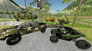 Army Saves Flooded City with Tanks and Helicopter  Farming Simulator 22