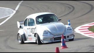 Red Bull Ring AutoSlalom 2024  Highlights und Action  1.Lauf Slalom ÖM