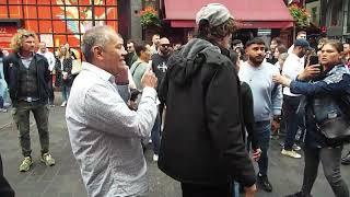 Aggressive pickpockets in Soho London