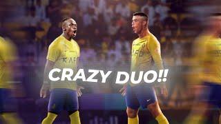 Cristiano Ronaldo & Sadio Mane Duo Status  Ronaldo assist to Mane vs Al Fateh Status  HD 2023