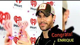 iHEART CORAZON LATINO AWARD TO ENRIQUE IGLESIAS #souly