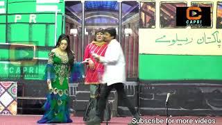 Shazab Mirza  Meena Multani  zulfi  Shaukat Rangeela  New Comedy Clip  Punjabi Stage Drama