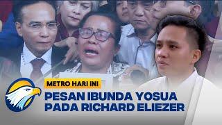 Pesan Keluarga Brigadir J untuk Richard Eliezer