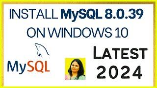 How to Install MySQL 8.0.39 Server & Workbench on Windows 1011 2024 Update  Install MySQL 8.0.39