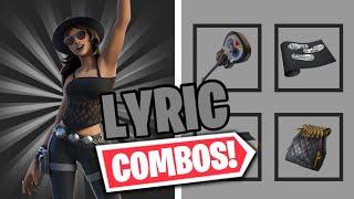 LYRIC COMBOS  FORTNITE SKIN REVIEW