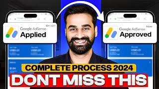 Google AdSense Account Full Setup Tutorial  Hindi 2024