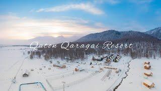 Катон-Карагай зимний отдых на базе Qaton Qaragai Resort  Восточный Казахстан