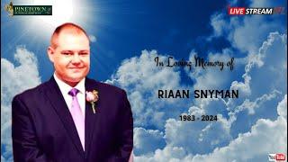 The Funeral Service of Riaan Snyman