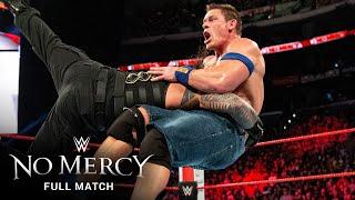 FULL MATCH Roman Reigns vs. John Cena WWE No Mercy 2017