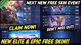 NEW FREE ELITE & EPIC SKINS Moonton’s Biggest Giveaway Event Next Stage - MLBB