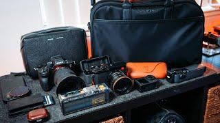 2024 Travel Essentials My Tech Bags and Camera Gear